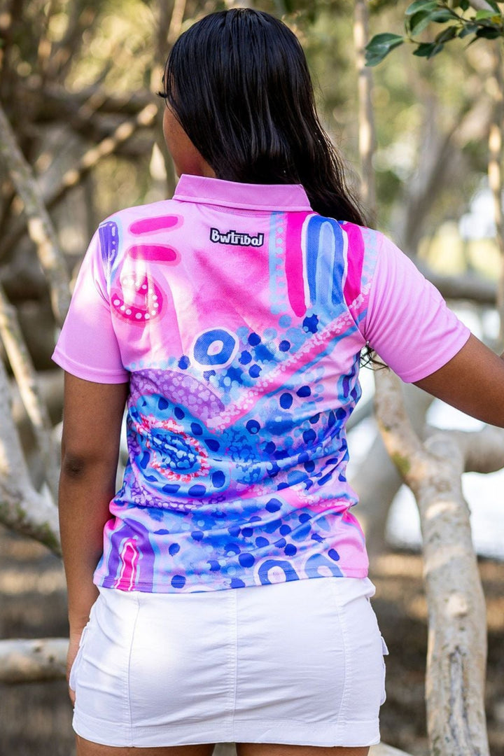 Blue Waterhole - Women's Polo