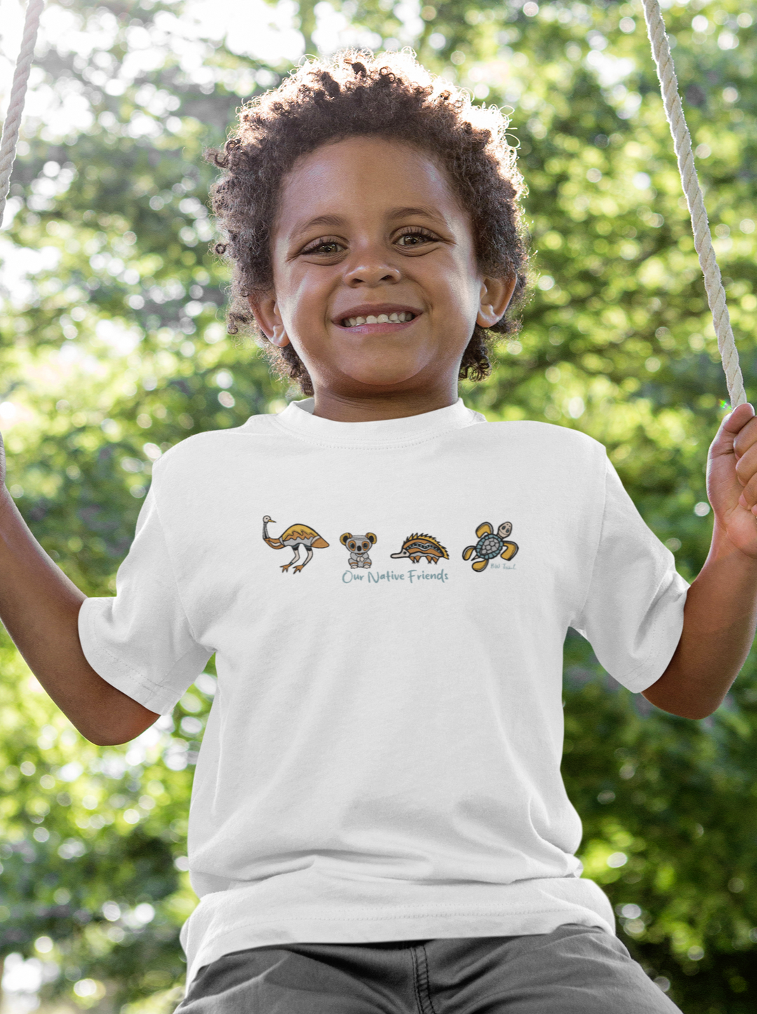 Our Native Friends  - Kids Cotton Tee