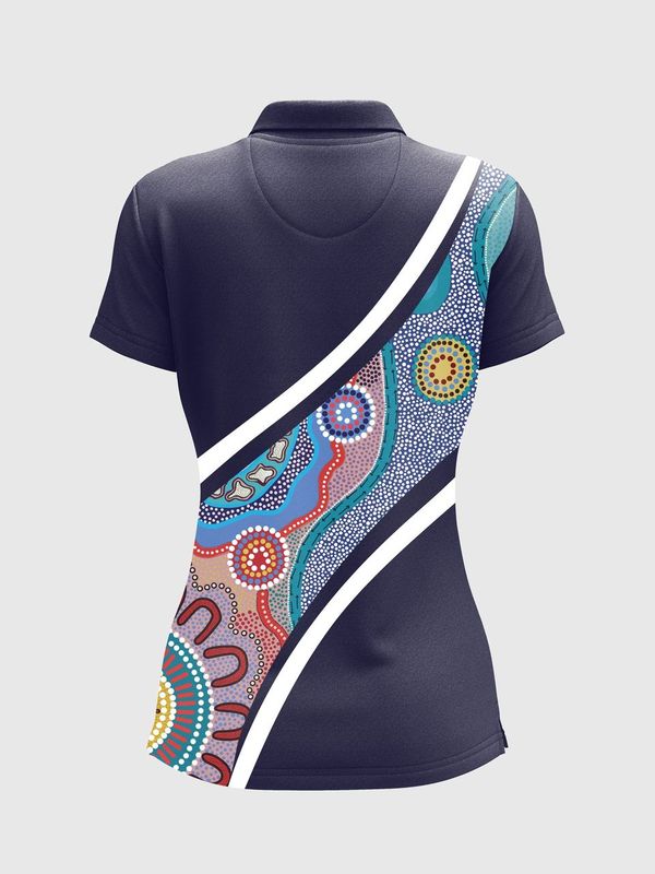 Rockpools - UPF 50+ - Women's Custom Polo