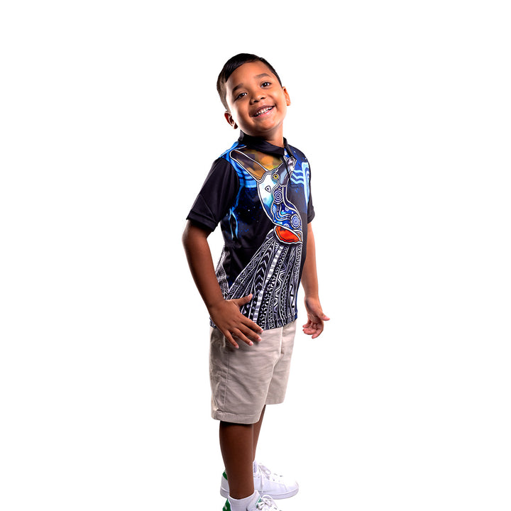 Cassowary Artwork - Kid's Polo Shirt - Polo