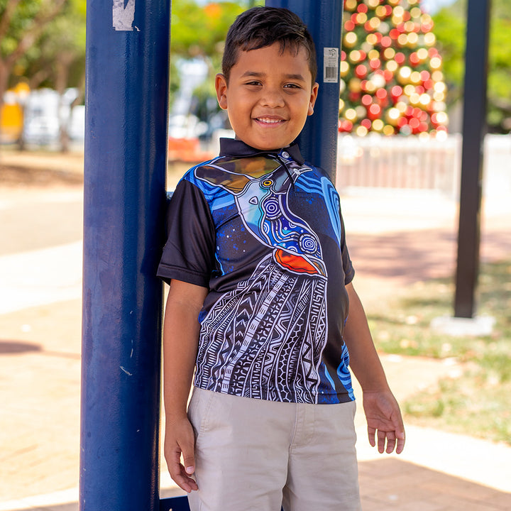 Cassowary Artwork - Kid's Polo Shirt - Polo