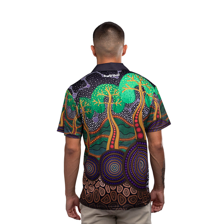 Past, Present and Future (NAIDOC 2023) - Men's Polo Shirt - Polo