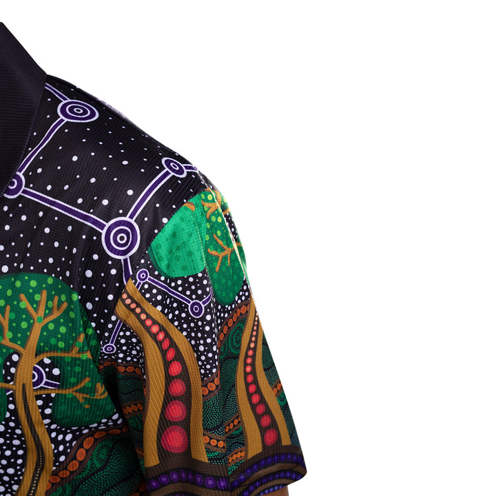 Past, Present and Future (NAIDOC 2023) - Men's Polo Shirt - Polo