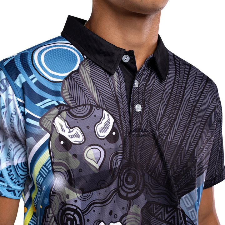Wagtail Artwork - Men's Polo Shirt - Polo