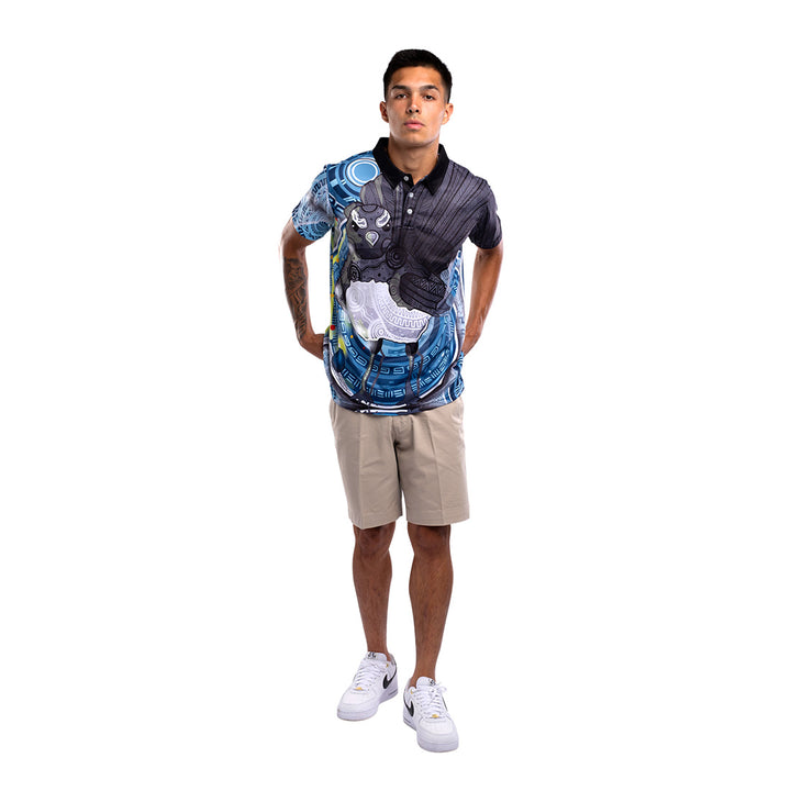 Wagtail Artwork - Men's Polo Shirt - Polo