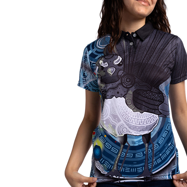 Wagtail Artwork - Women's Polo Shirt - Polo