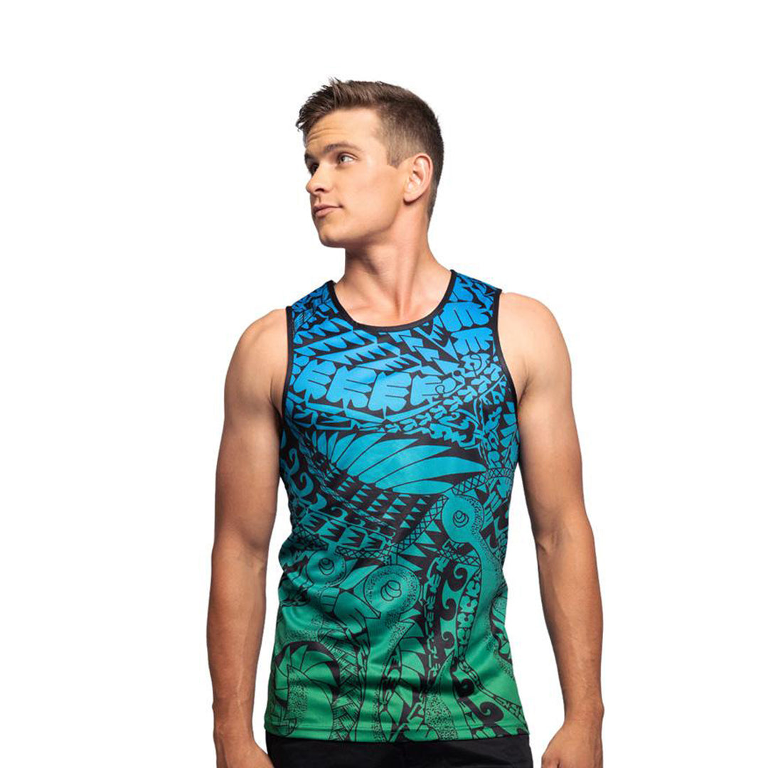 Coconut Shell Waterbottle - Men's Singlet - Singlet