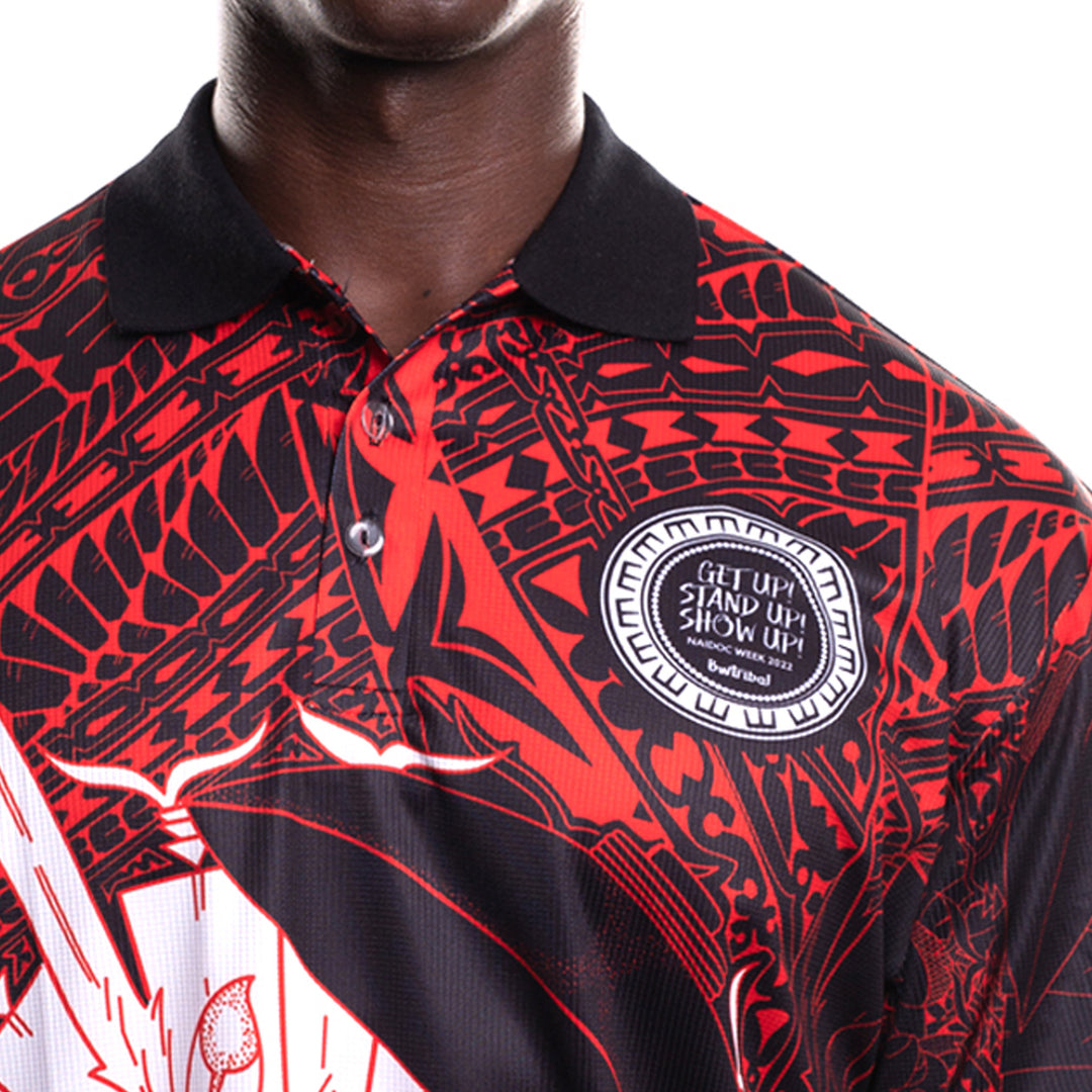 Get Up Stand Up Show Up! (NAIDOC 2022) - Men's Polo - Polo