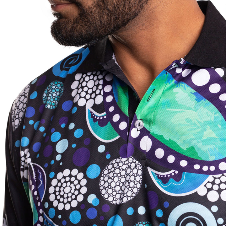 Our Elders are Our Leaders - Unisex Fishing Polo - Fishing Polo