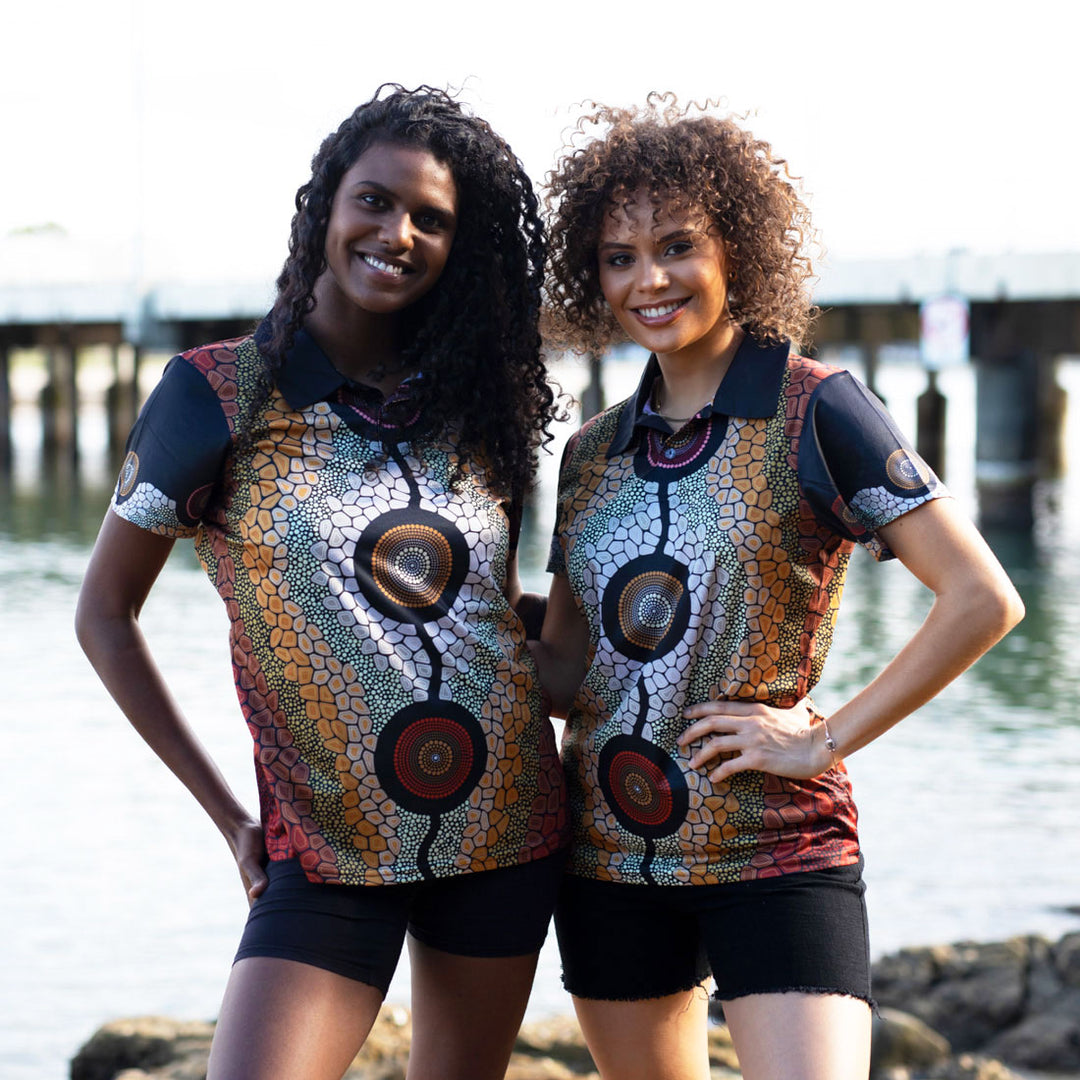 She Sings to Me from the Dreaming - Women's Polo - Polo