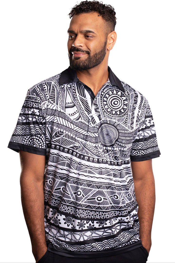 Spiritual Country (Mono) - Men's Polo - Polo