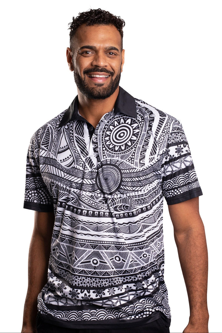Spiritual Country (Mono) - Men's Polo - Polo