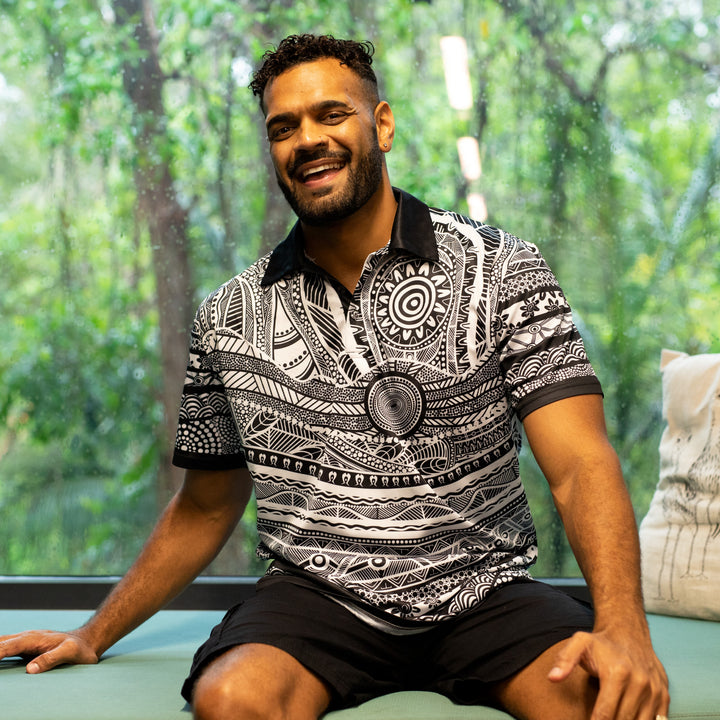 Spiritual Country (Mono) - Men's Polo - Polo