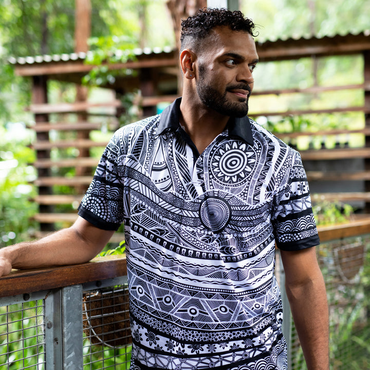 Spiritual Country (Mono) - Men's Polo - Polo