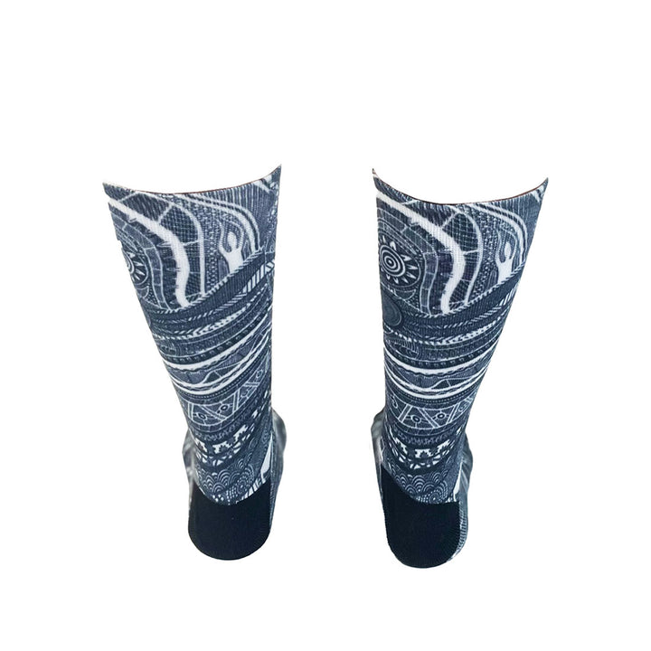 Spiritual Country (Mono) - Unisex Socks - Socks