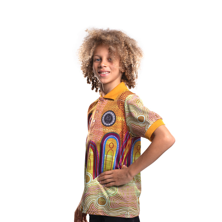Warra-li (NAIDOC 2022) - Kid's Polo - Polo