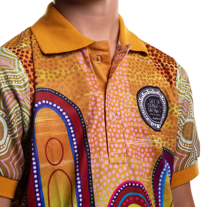 Warra-li (NAIDOC 2022) - Kid's Polo - Polo
