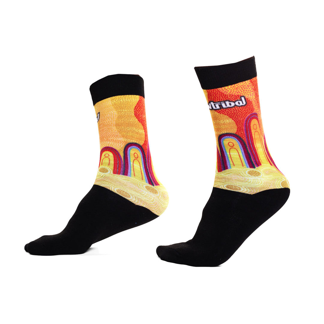 Warra-li (NAIDOC 2022) - Unisex Socks - Socks
