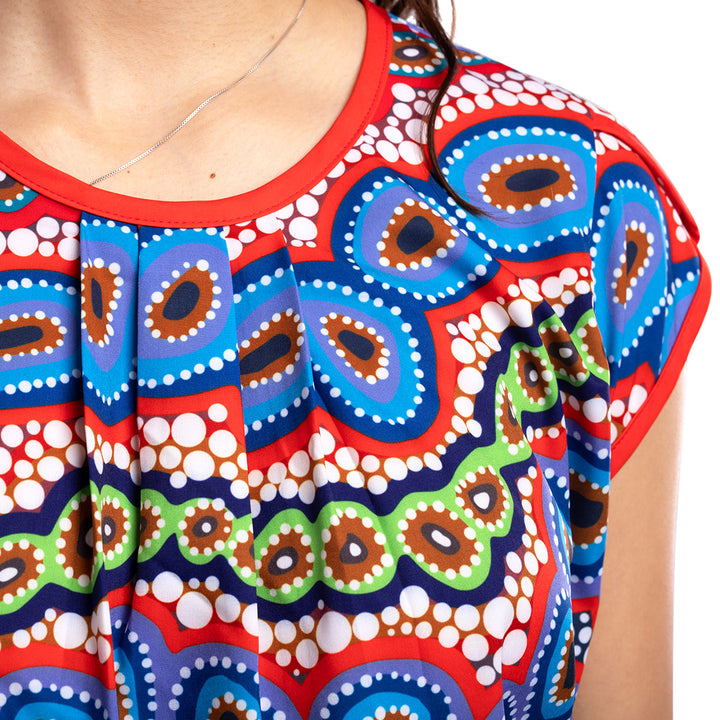 Contours of Country - Women's Blouse - Blouse