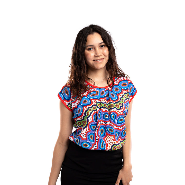 Contours of Country - Women's Blouse - Blouse