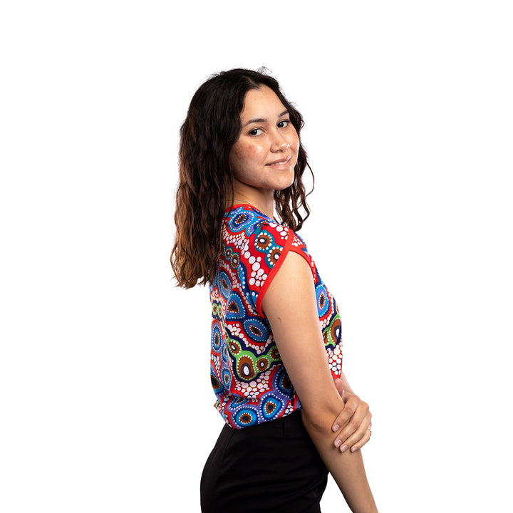 Contours of Country - Women's Blouse - Blouse