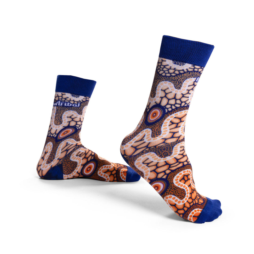 Yaraay Dhurra-li "Sunrise" (NAIDOC 2022) - Unisex Socks - Socks