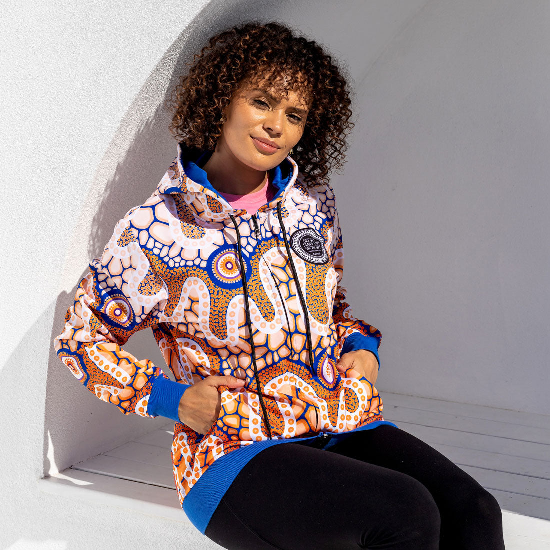 Yaraay Dhurra-li "Sunrise" (NAIDOC 2022) - Women's Hoodie - Hoodie