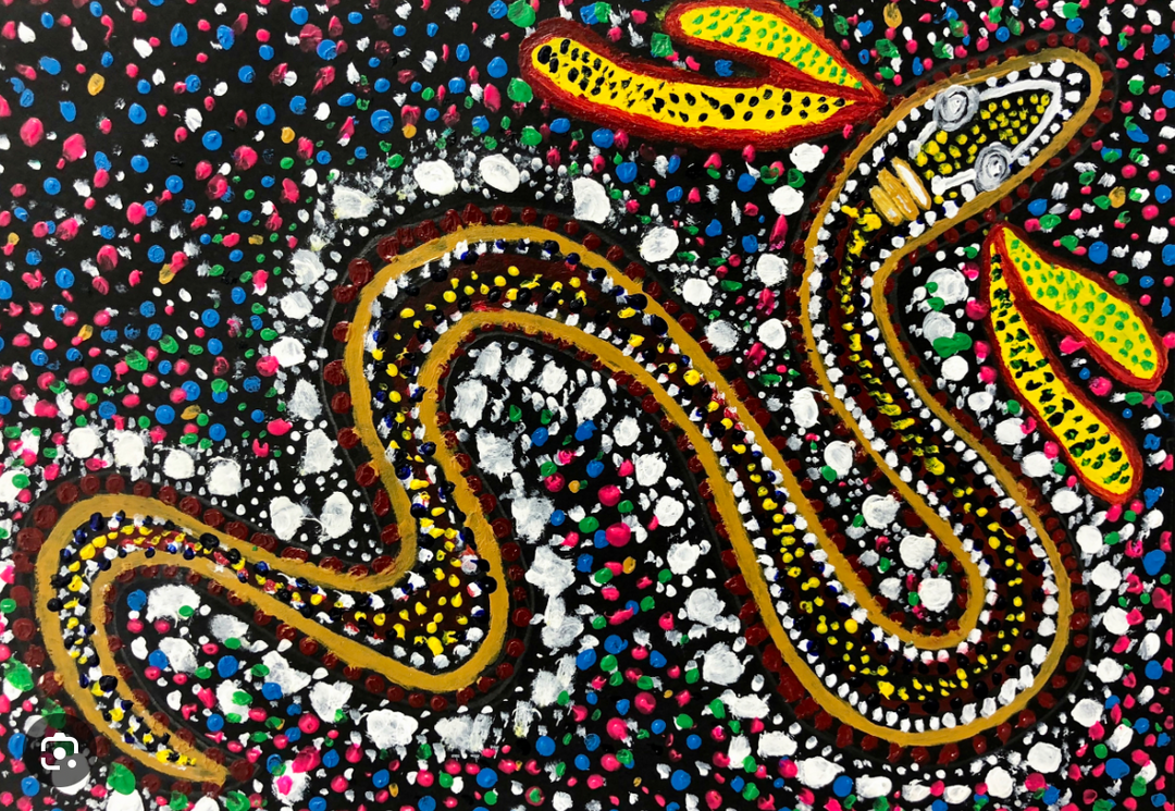 The Rainbow Serpent Dreamtime Story