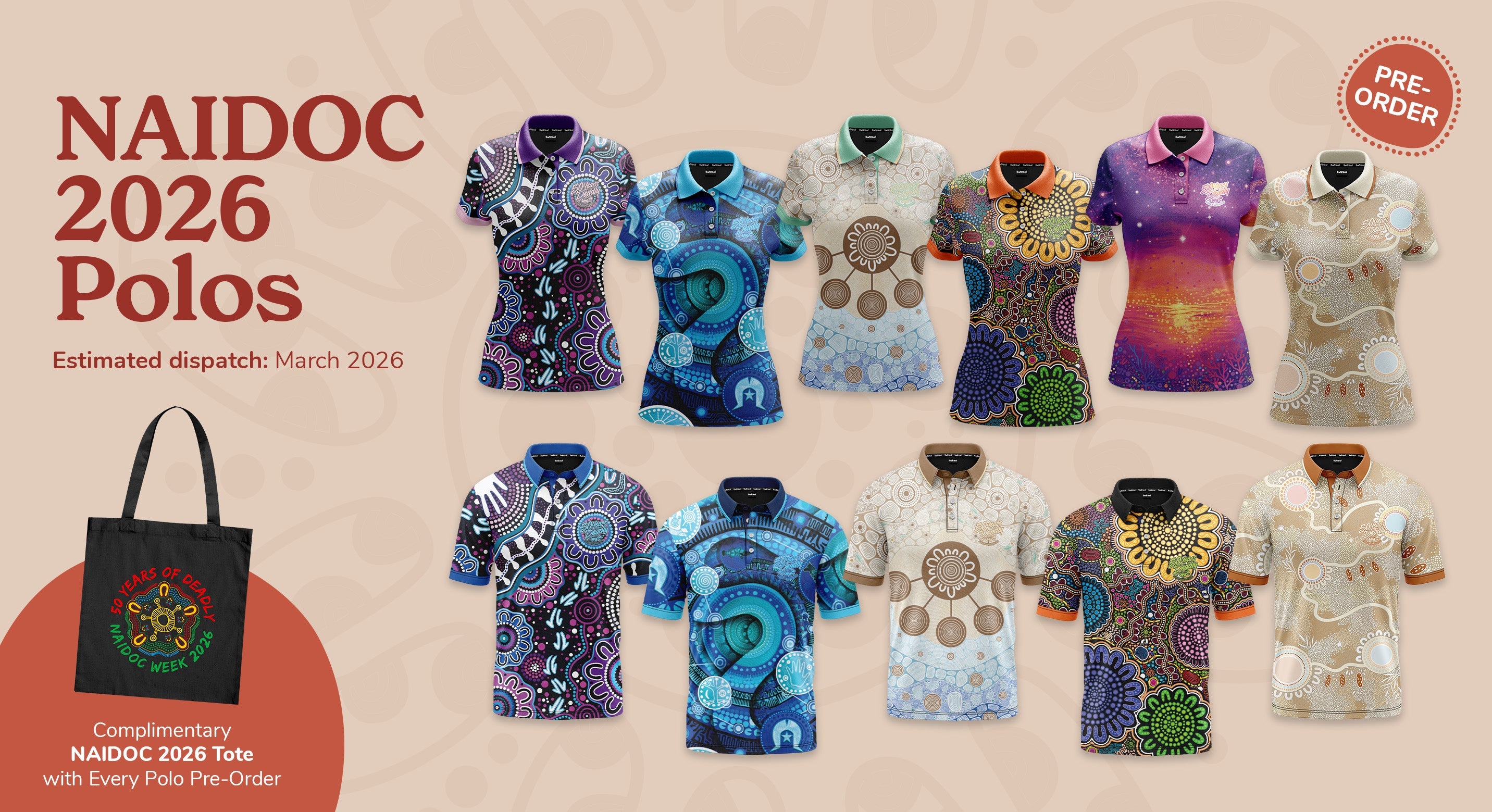 NAIDOC 2026 Collection – Celebrating 50 Years of NAIDOC
