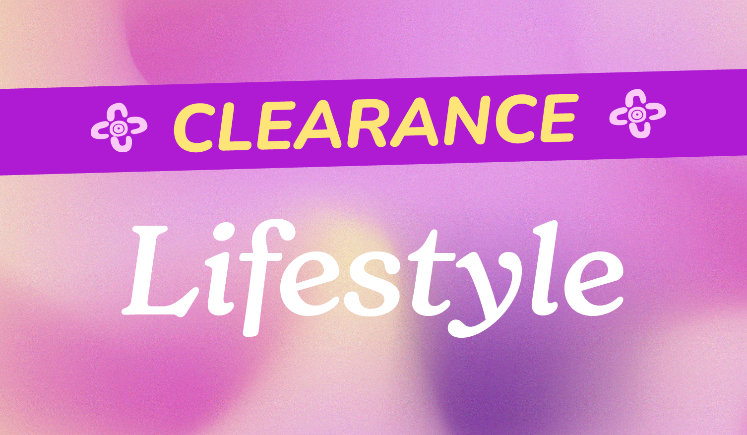 Clearance | Lifestyle