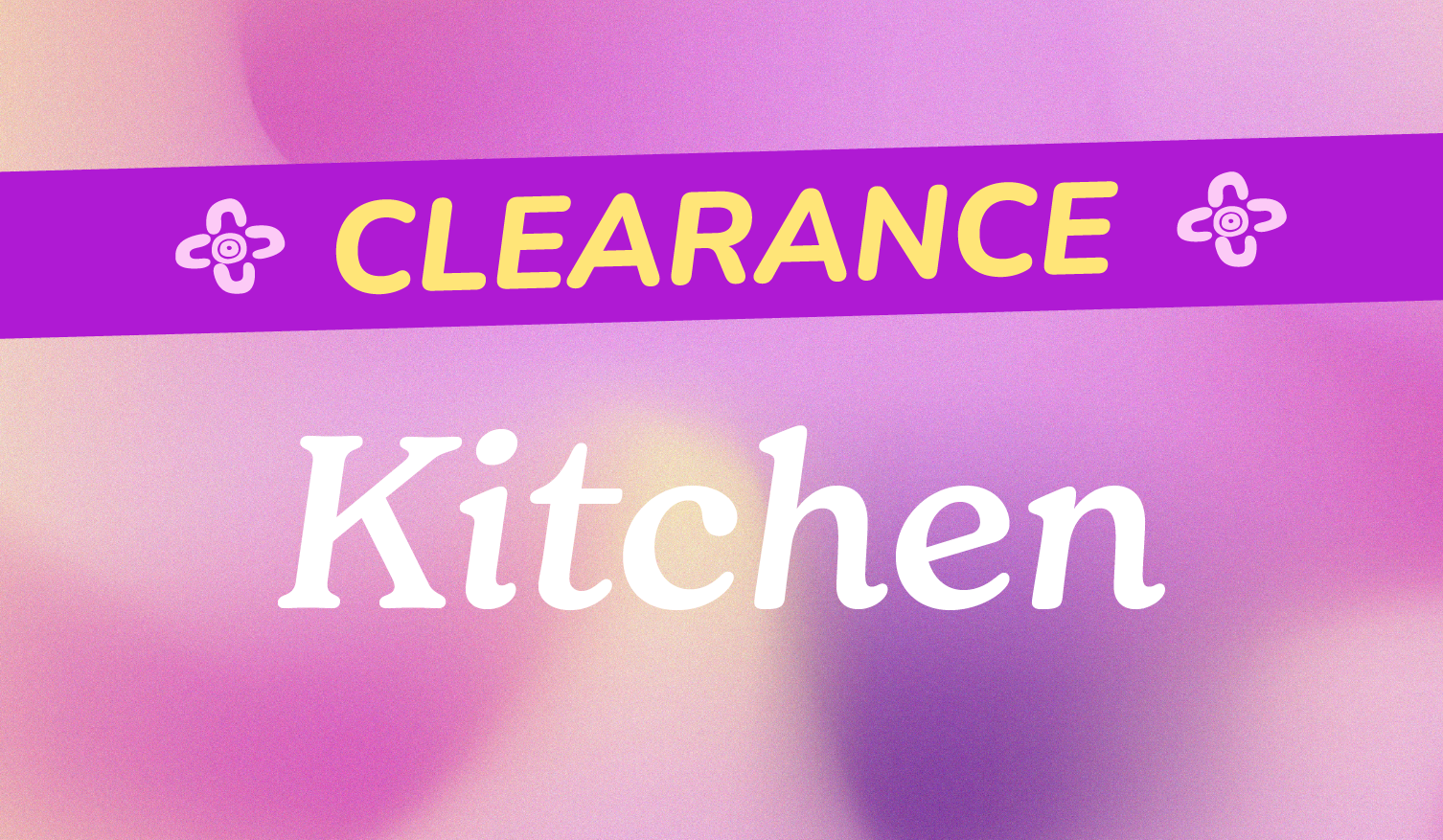 Clearance  | Kitchen & Dining
