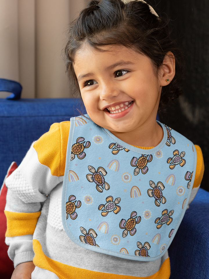 Baby Bungaroo (Blue) - Baby Bib