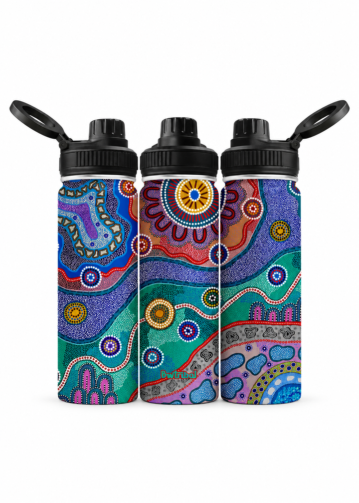 ROCKPOOLS - Vacuum Insulated Water Bottle (18oz)