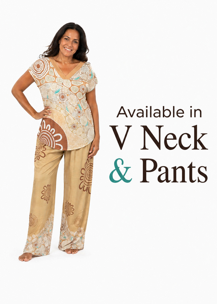 Yaliwunga (Always) – NAIDOC 2026 V Neck Blouse