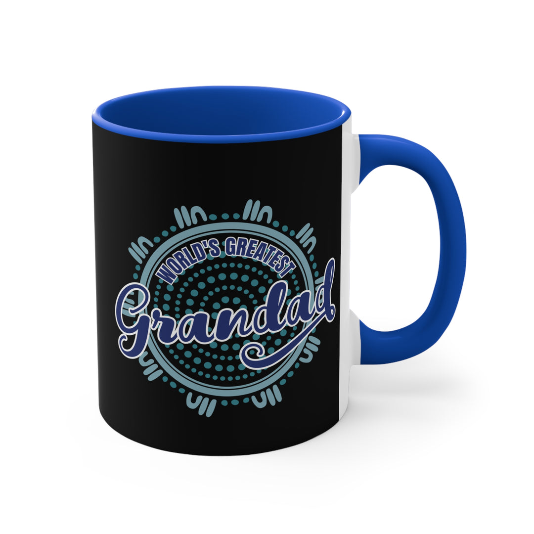 World's Greatest Grandad - Colourful Accent Mug