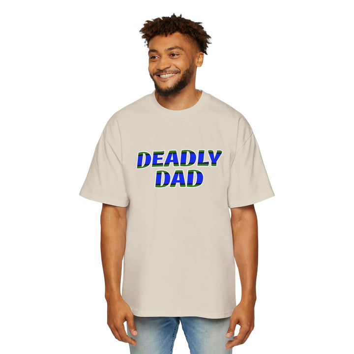 Deadly Dad (Island Style) - Men's Oversized Tee