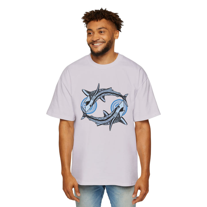 Mako’s – Reflective - Men's Oversized Tee