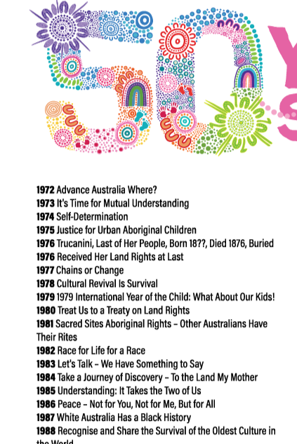 50-Year Commemoration - NAIDOC 2025 Women’s T-Shirt