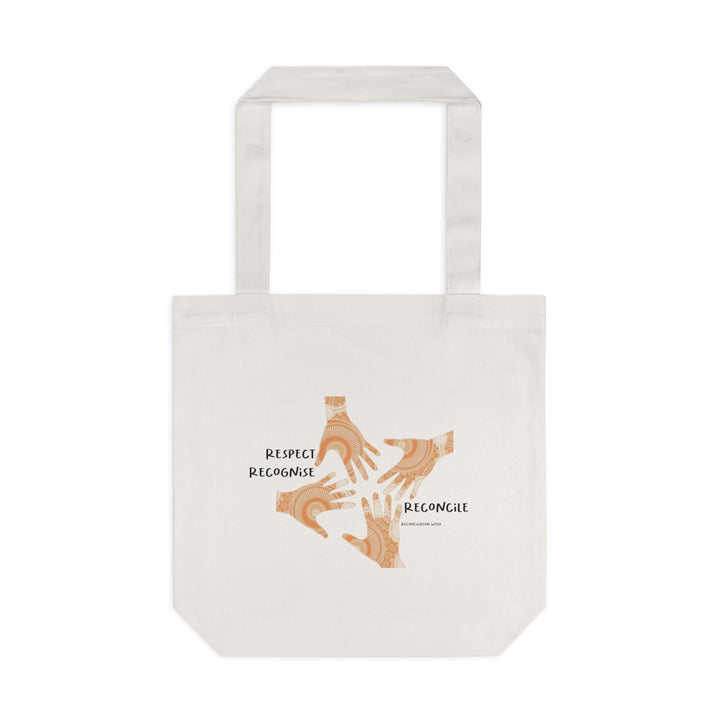 Respect, Recognise, Reconcile - Cotton Tote Bag