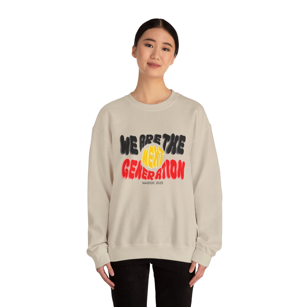 We Are The Next Generation - NAIDOC 2025 Unisex Sweatshirt