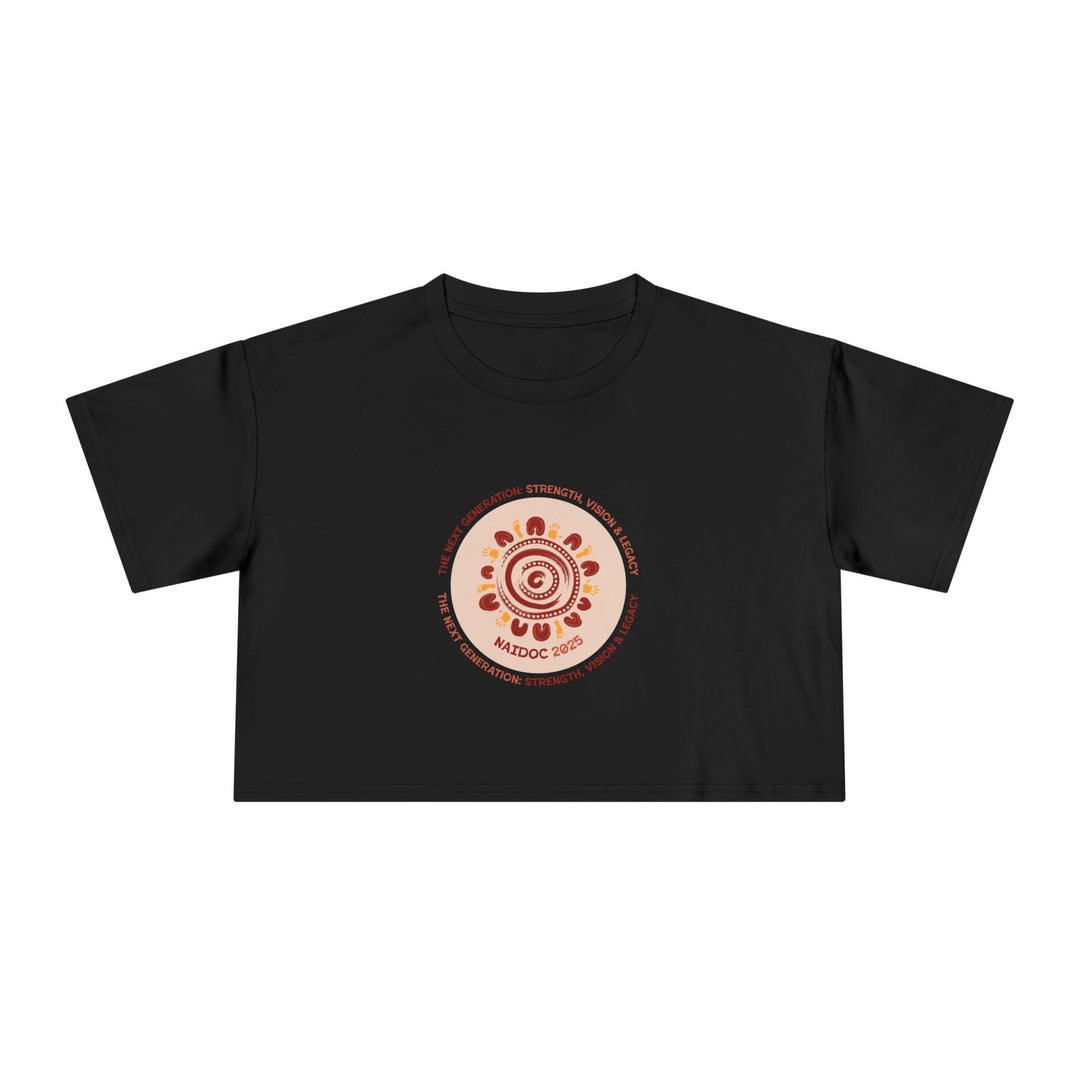 Pathways of Legacy - NAIDOC 2025 Women's Cropped T-Shirt