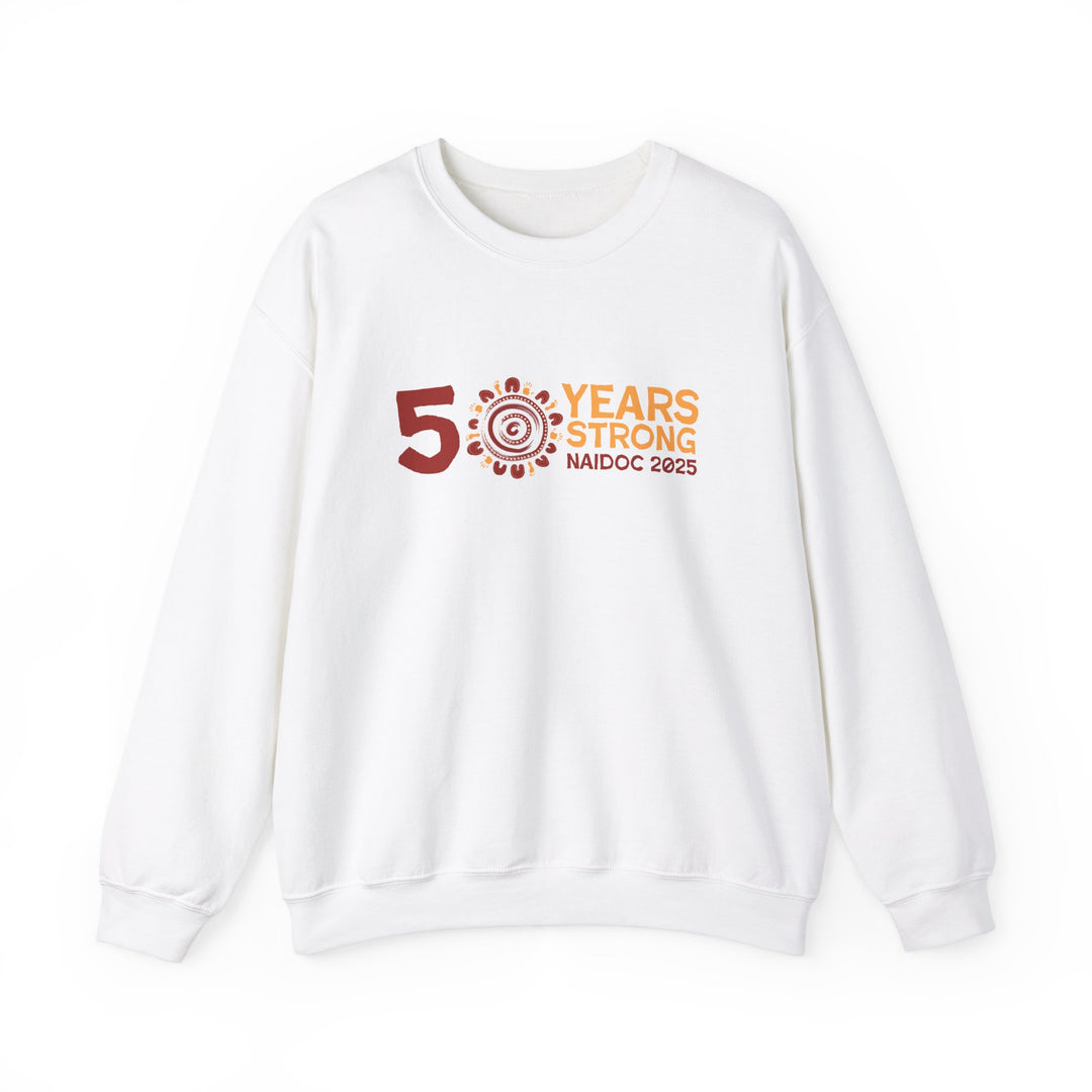 50 Years Strong - NAIDOC 2025 Unisex Sweatshirt