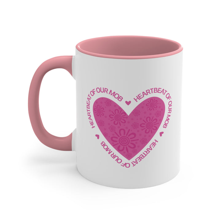 Strong Mum, Strong Mob - Colourful Accent Mug