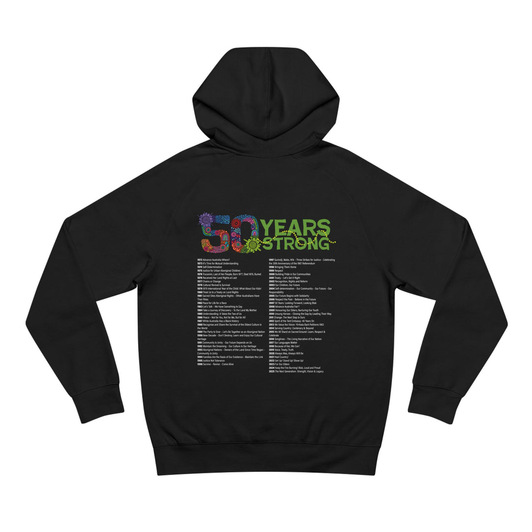 50-Year Commemoration - NAIDOC 2025 Unisex Hoodie