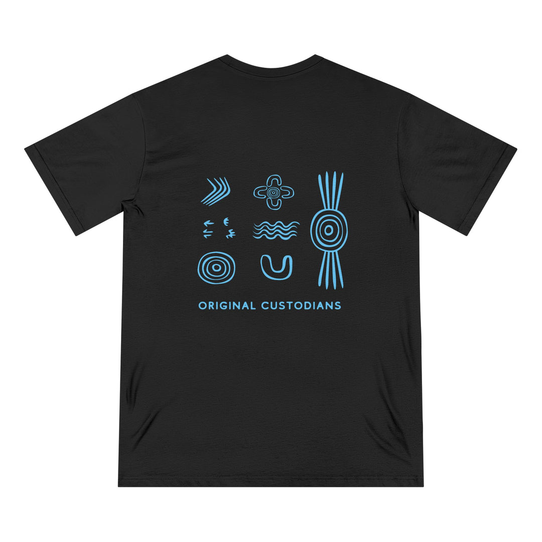 Guardians of Country (Blue) - Unisex Organic T-shirt