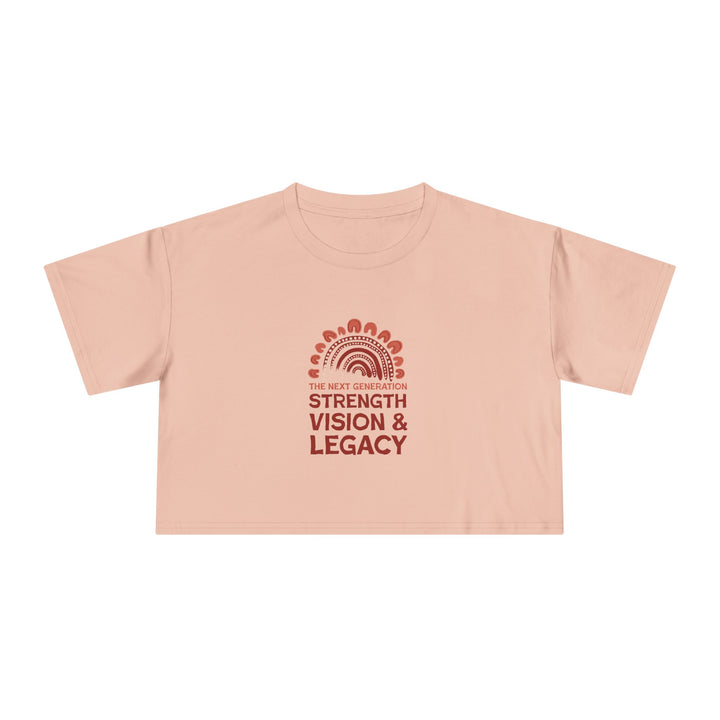 Legacy in Motion  - NAIDOC 2025 Women's Cropped T-Shirt