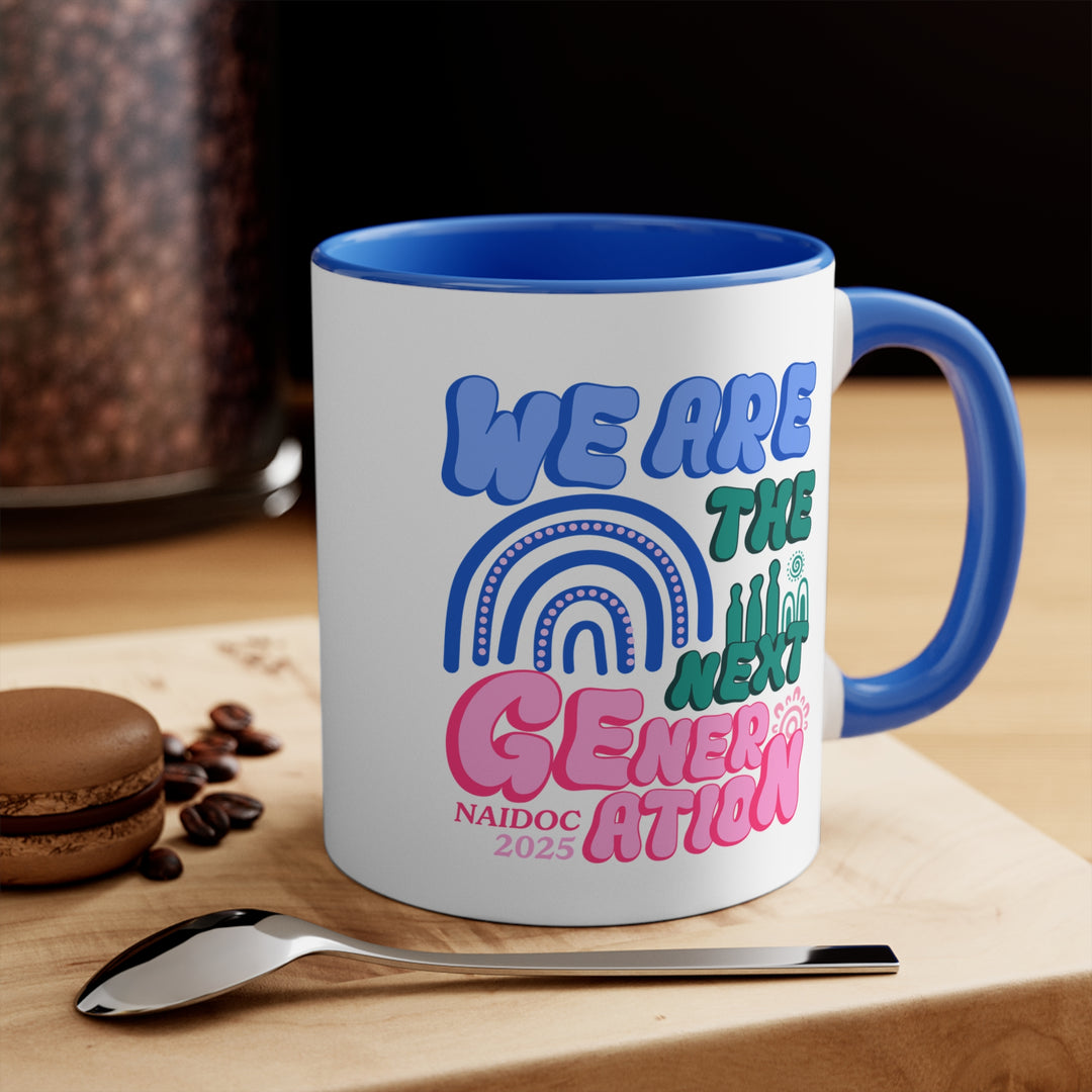 Next Mob Rising - NAIDOC 2025 Colourful Accent Mug