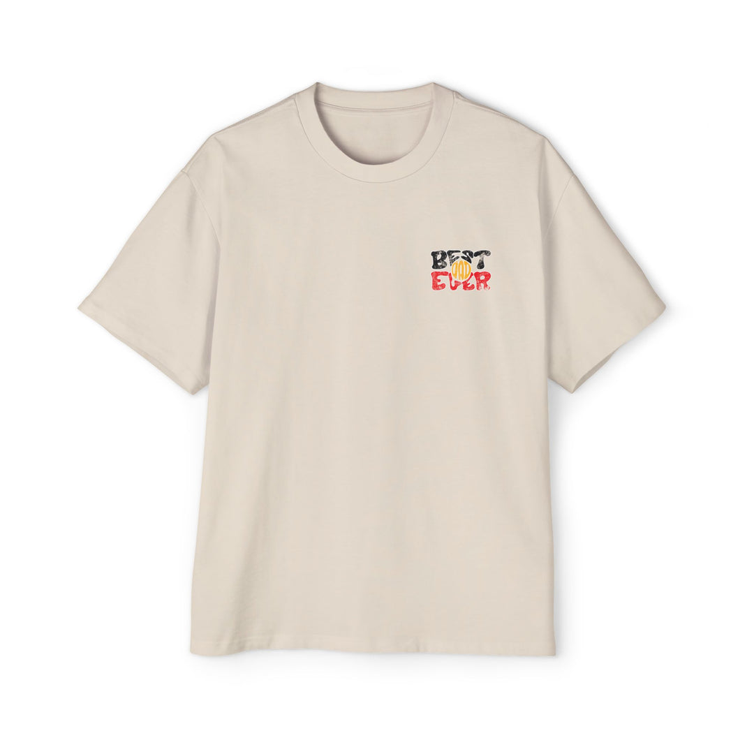 Best Dad Ever (Pocket Print) - Men's Oversized Tee