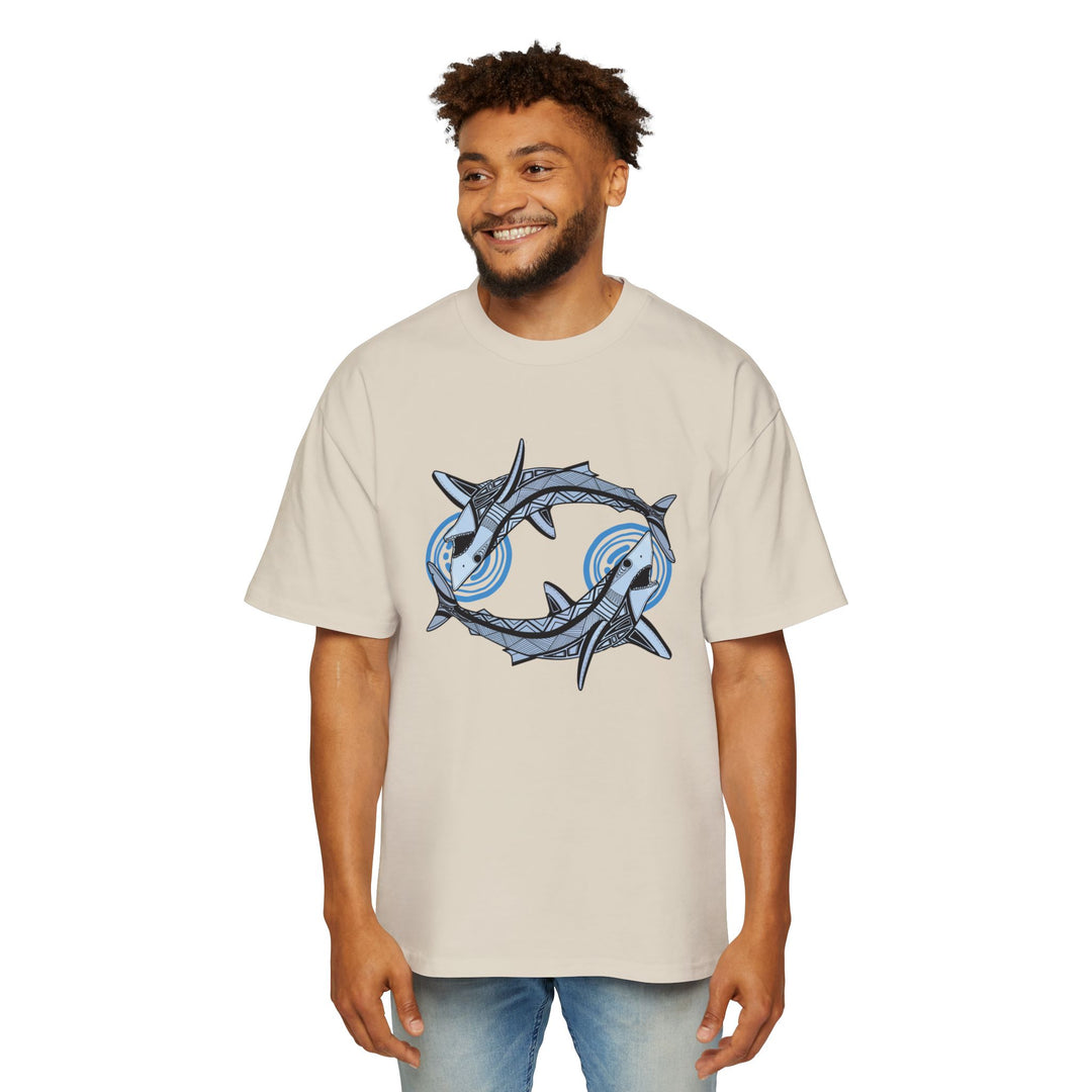 Mako’s – Reflective - Men's Oversized Tee