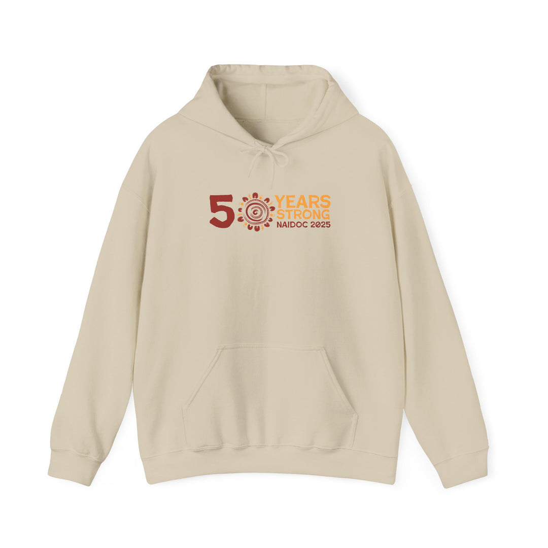 50 Years Strong  - NAIDOC 2025 Unisex Hoodie